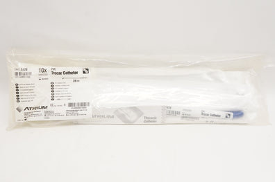Atrium 8428 PVC Trocar Cath. 28Fr (x) - Pack of 10